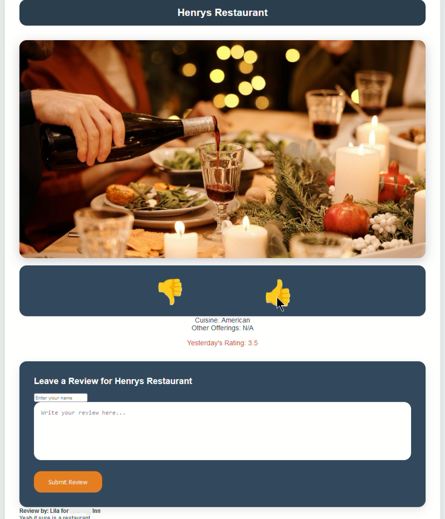 restaurant program image